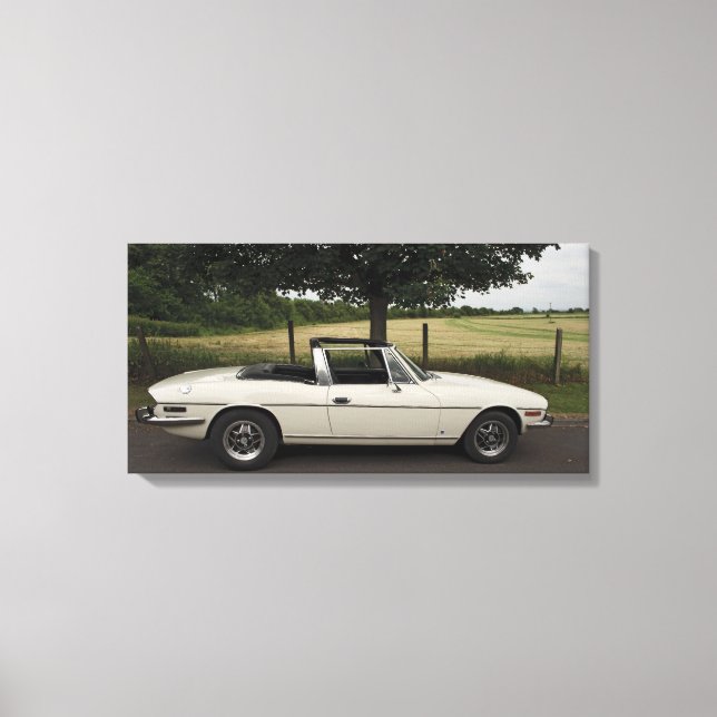 Triumph Stag Canvas Print (Front)
