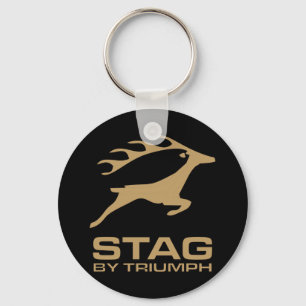 Triumph Stag TR Car Vintage Hiking Duck Key Ring