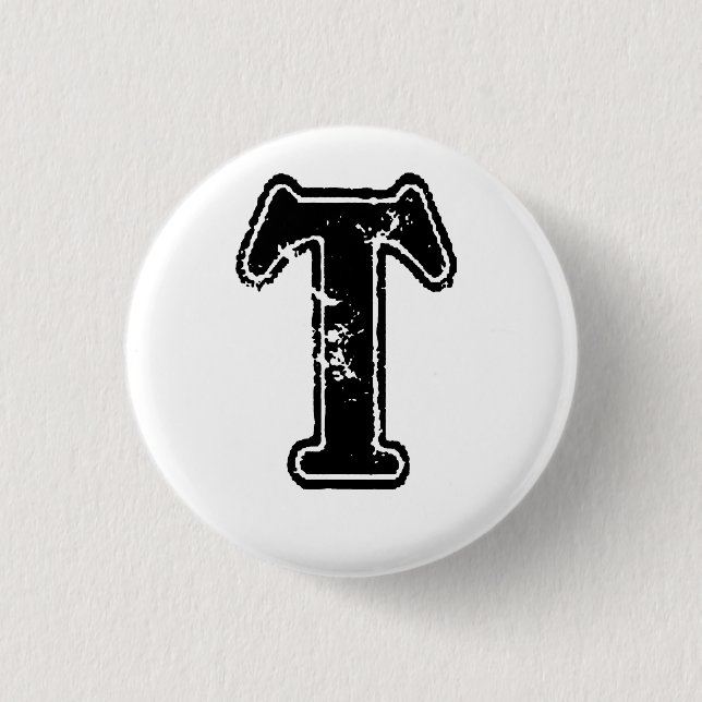 Triumph T 3 Cm Round Badge (Front)