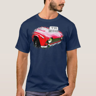 Triumph TR250 1960s British classic elements with  T-Shirt