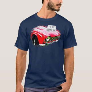 Triumph TR250 1960s British classic elements with T-Shirt