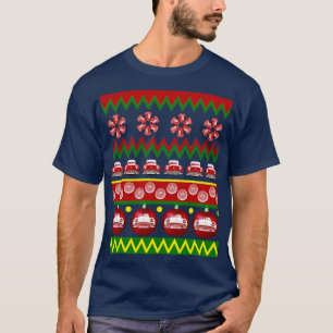 Triumph TR3 classic Christmas ugly sweater