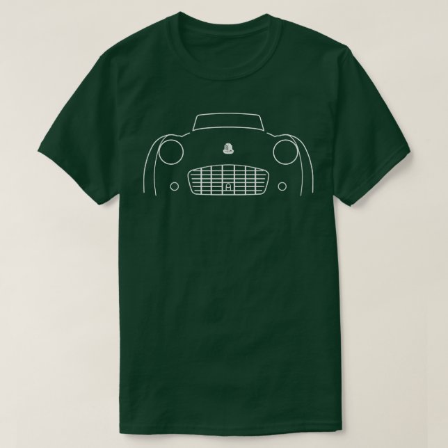 Triumph TR3 prefacelift classic 1950s British outl T-Shirt (Design Front)
