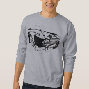 Triumph TR4 A Dynamic Car Hikingduck Sweatshirt