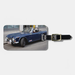Triumph TR4 A Luggage Tag