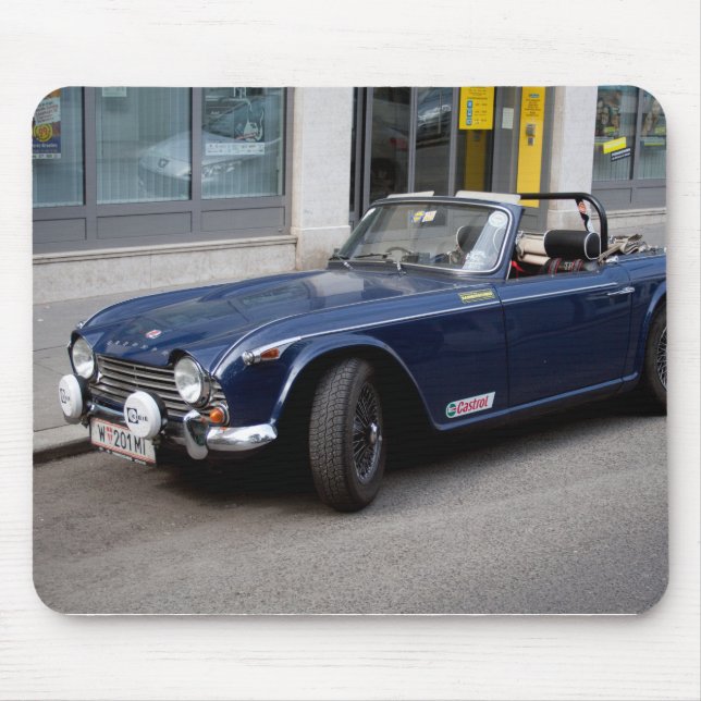 Triumph TR4 A Mouse Mat (Front)