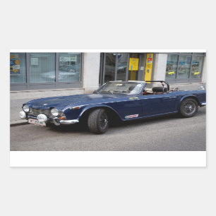 Triumph TR4 A Rectangular Sticker