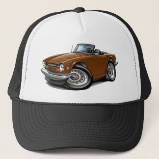 Triumph TR6 Brown Car Trucker Hat