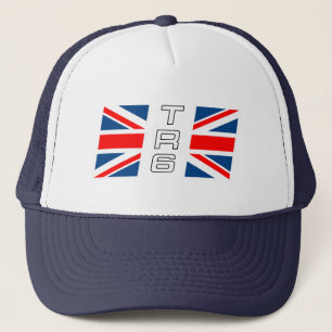Triumph TR6 Flag Decal Trucker Hat