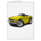 Triumph TR6 Yellow Car