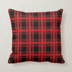 Triumph TR7 - Red Tartan / Plaid Cushion