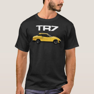 Triumph TR7 - Yellow with white logo Classic T-Shi T-Shirt