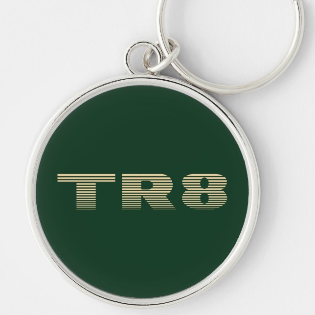 Triumph TR8 Key Ring (Front)
