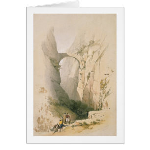 Triumphal Arch crossing the Ravine leading to Petr