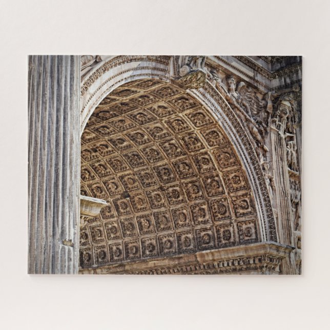 Triumphal Arch in the Roman Forum - 16x20 - 520 pc Jigsaw Puzzle (Horizontal)