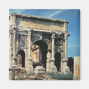Triumphal Arch of Septimius Severus, dedicated in Magnet
