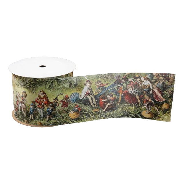 Triumphal March of The Elf King, Fairies,Goblins  Satin Ribbon (Spool)