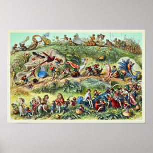 Triumphal March of the Elf King Poster