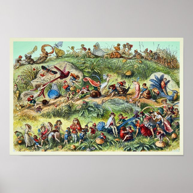 Triumphal March of the Elf King Poster (Front)