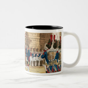 Triumphant Entry of the French into Madrid Two-Tone Coffee Mug