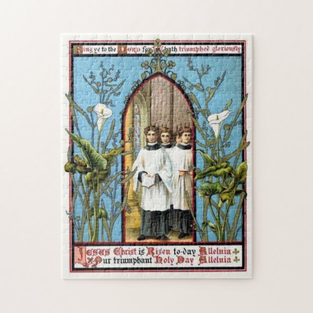 Triumphant Holy Day Jigsaw Puzzle (Vertical)