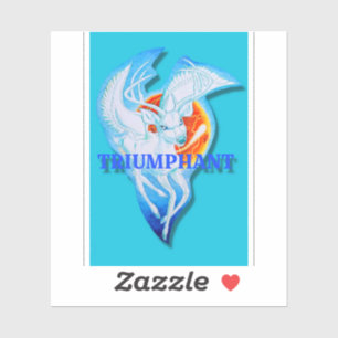 Triumphant Victorious sticker