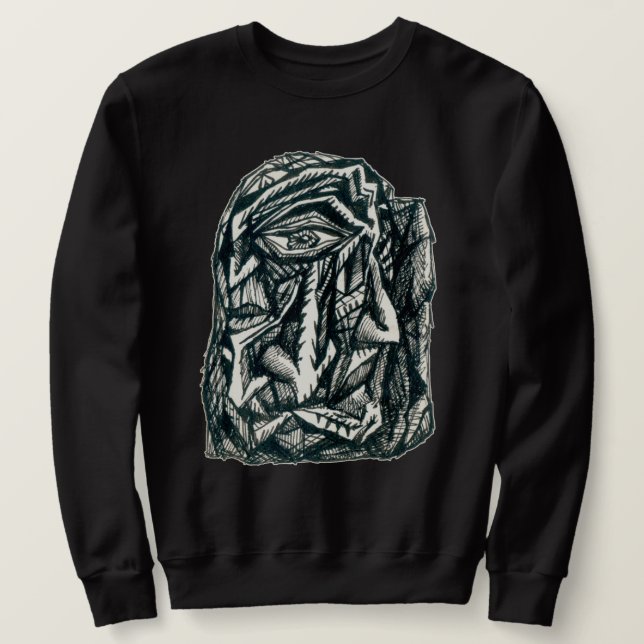 Triumvirate, ink drawing, Sweatshirt (Design Front)