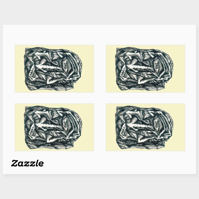 Triumvirate Rectangular Sticker (Sheet)