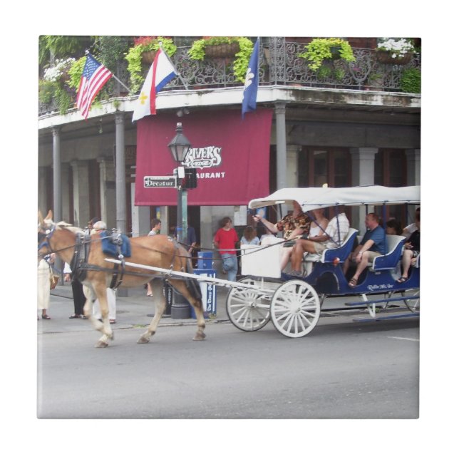 Trivet New Orleans Scene 1 (Front)