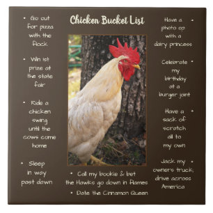 Trivet Tile-Chicken Bucket List