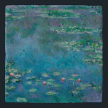 TRIVET : "WATERLILIES" BY MONET<br><div class="desc">"WATERLILIES" BY CLAUDE MONET</div>