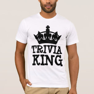 TRIVIA KING MENS T-SHIRTS