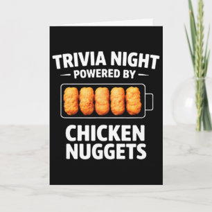 Trivia Night Powered By Chicken Nuggets  Card