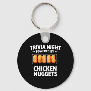 Trivia Night Powered By Chicken Nuggets Key Ring