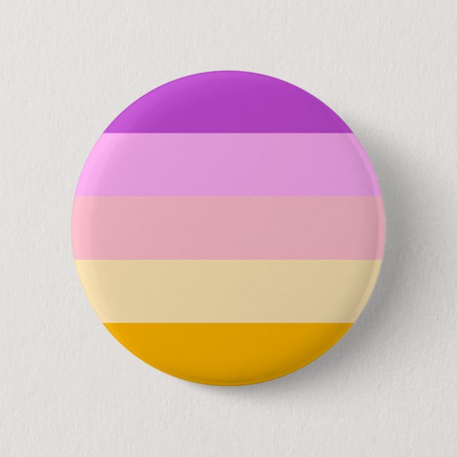 Trixic Pride Flag LGBT Pride 6 Cm Round Badge (Front)
