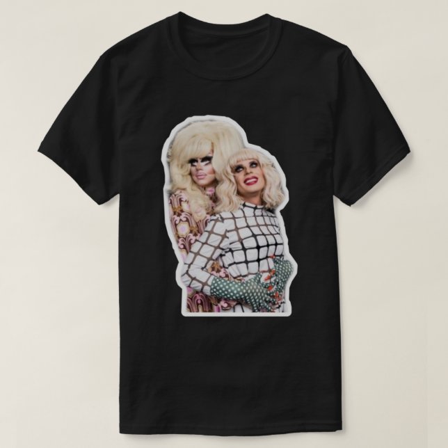 Trixie and Katya Couple Pose   Classic T-Shirt (Design Front)