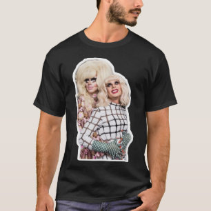 Trixie and Katya Couple Pose   Classic T-Shirt