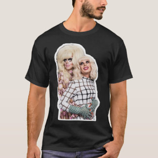 Trixie and Katya Couple Pose   Classic T-Shirt