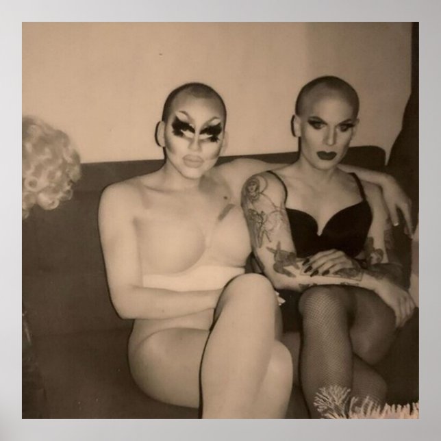 Trixie & Katya - Behind the Scenes Poster (Front)