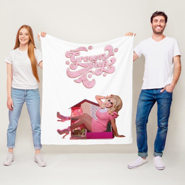 Trixie Mattel - Grown Up Fleece Blanket (In Situ)