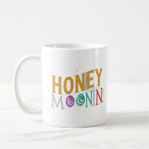TRIXIE Retro 70's Themed Honeymoonin' Bride Coffee Mug
