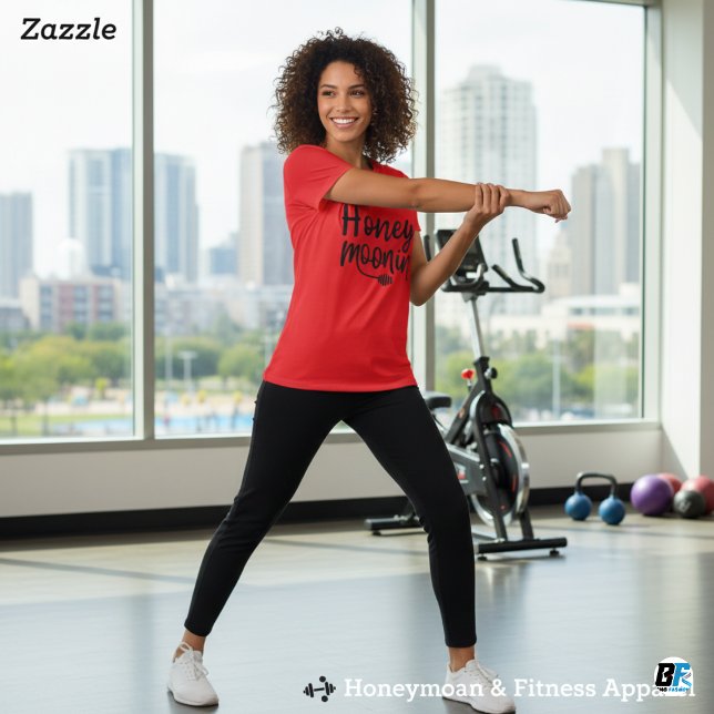 TRIXIE Retro 70's Themed Honeymoonin' Bride T-Shirt (Creator Uploaded)