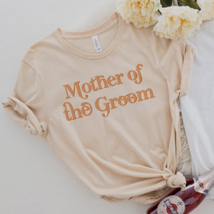 TRIXIE Retro 70's Themed Mother of the Groom T-Shirt