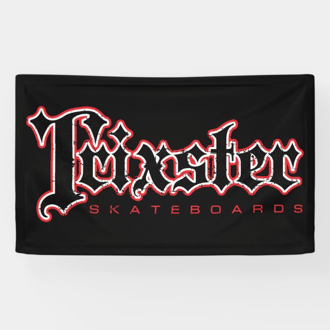 Trixster Skateboards Banner (Horizontal)