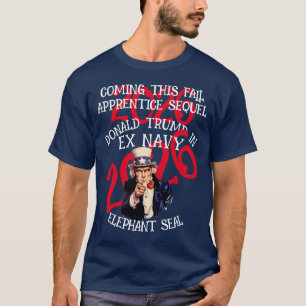 Trmp Reagan Republican Elephant Seal Ex Navy HG T-Shirt