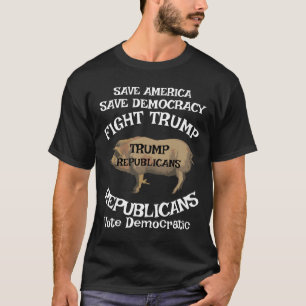 Trmp Republican Party MAGA USA America Vote Trump T-Shirt