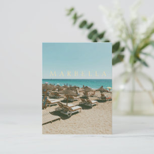Trocadero Playa - Marbella - Spain Holiday Postcard