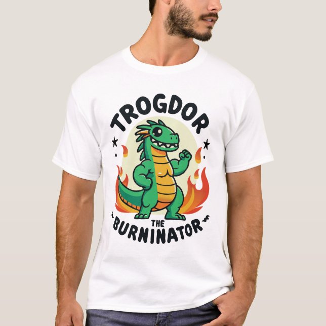 Trogdor The Burninator - The Baby T-Shirt (Front)