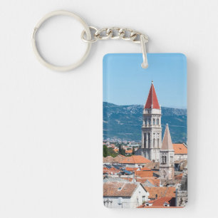 Trogir cathedral tower - Dalmatia, Croatia Key Ring