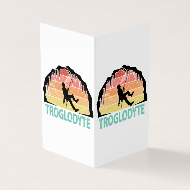 Troglodyte - Funny Caving Spelunking Speleology (Outside)